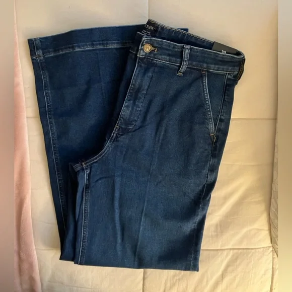 J.Crew High-Rise Wide-leg Trouser Jean - Picture 8 of 11